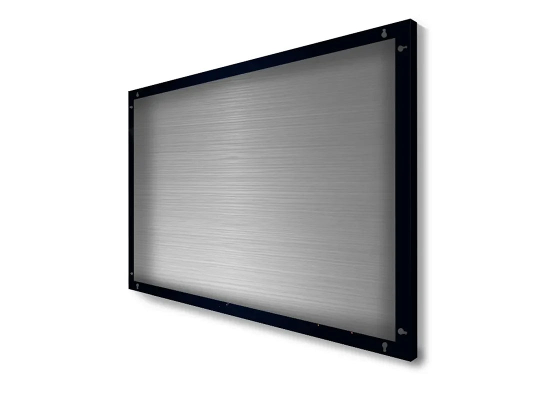 Elegante metalen magneetbord met wereldkaart ontwerp – droog uitwisbaar & magnetisch