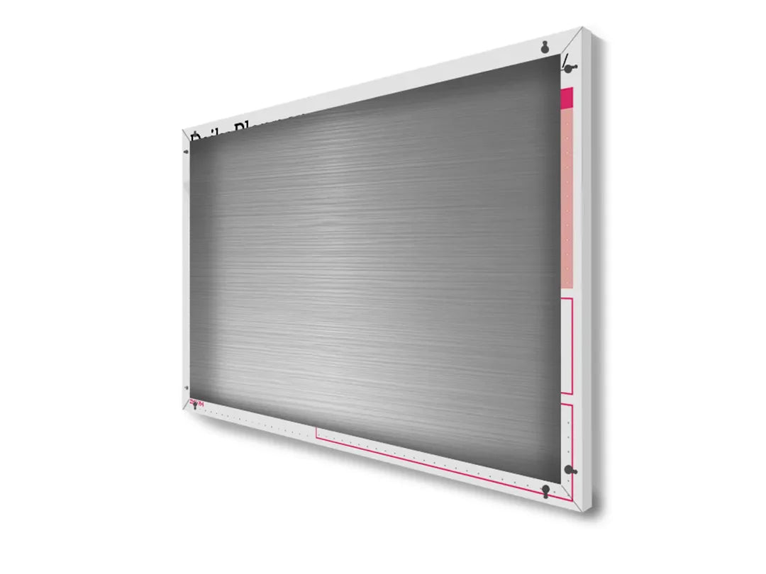 Metalen magneetbord voor dagelijkse planning – droog uitwisbaar & magnetisch