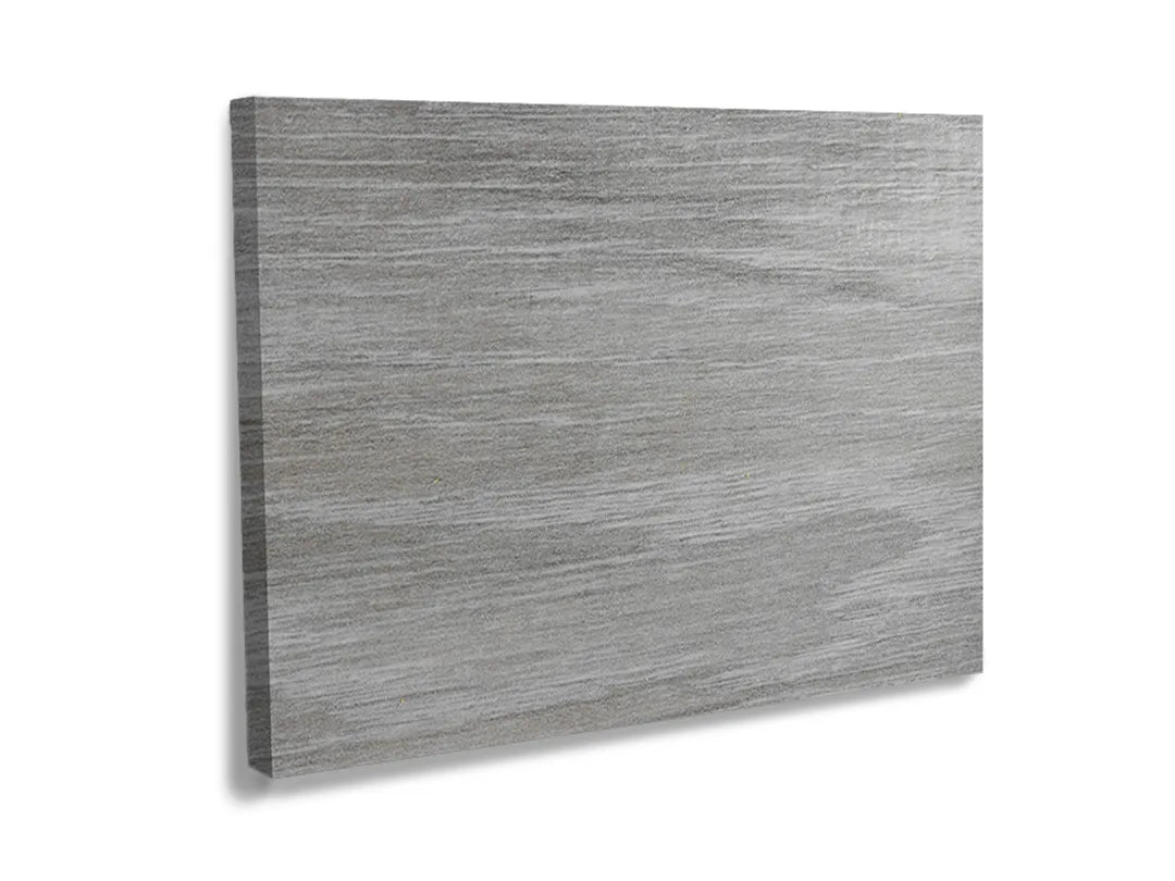 Metalen bord met een stijlvolle houtlook, ideaal als magneetbord.