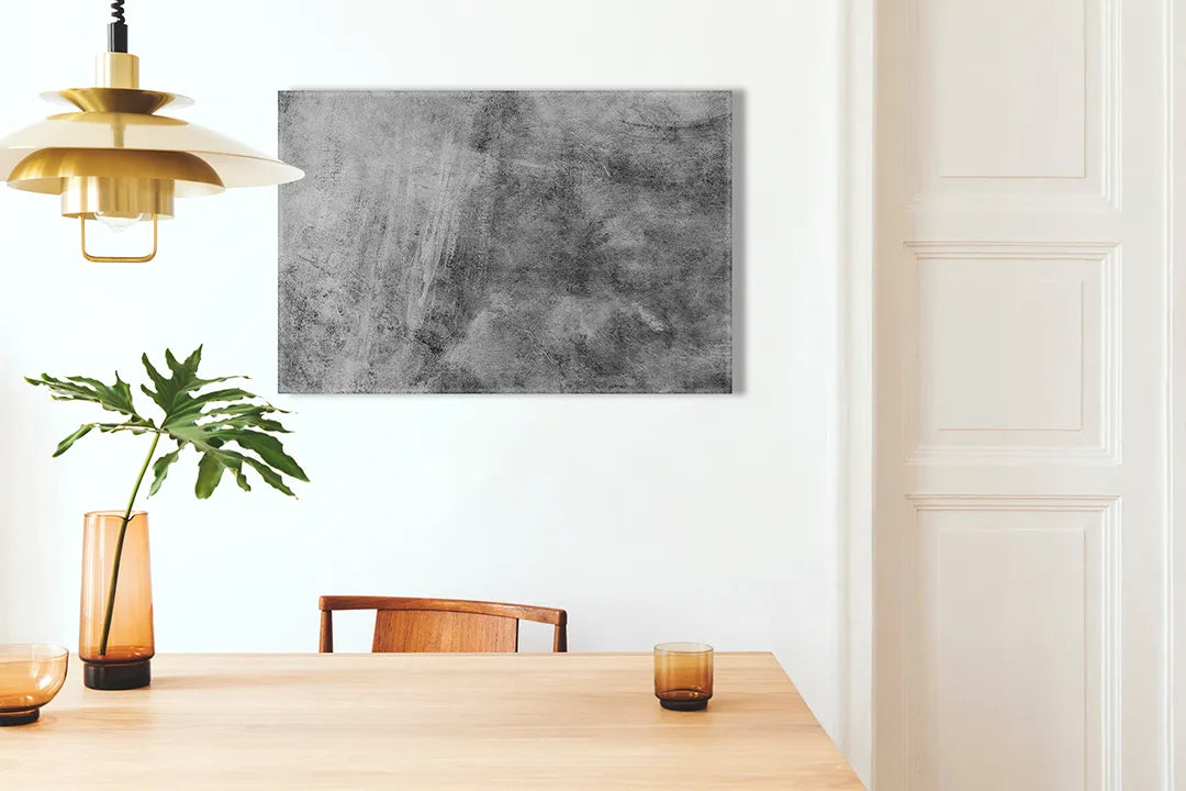 Stijlvol metalen magneetbord in betonlook – droog uitwisbaar & magnetisch