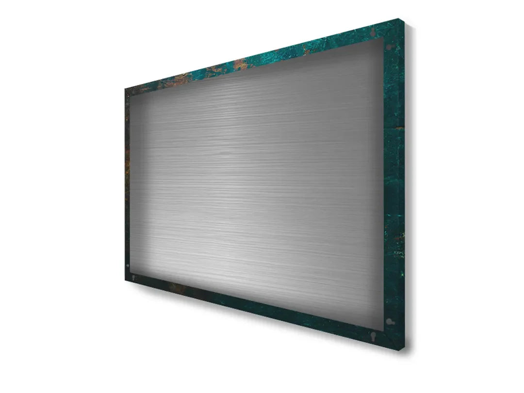 Metalen magneetbord met wereldkaart van specerijen – droog uitwisbaar & magnetisch