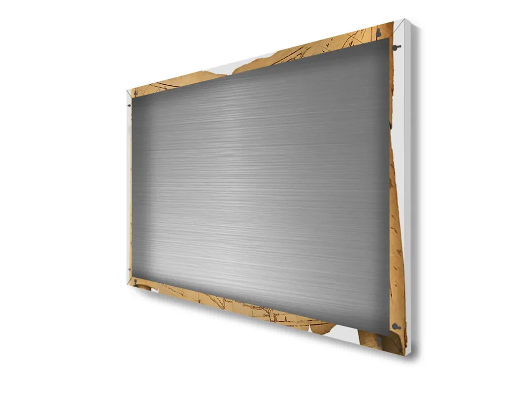 Antieke kaart van Europa als metalen magneetbord – droog uitwisbaar & magnetisch