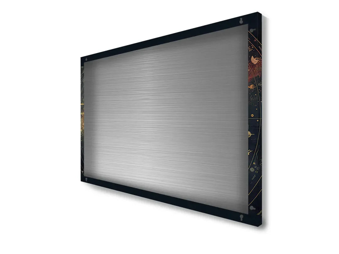 Metalen magneetbord met ruimtekaart ontwerp – droog uitwisbaar & magnetisch