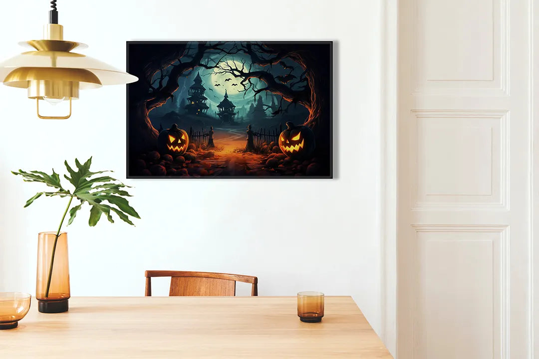 Spookachtig magneetbord met Halloween thema – droog uitwisbaar & magnetisch