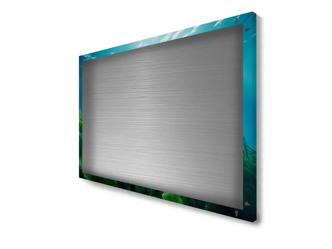 Metalen magneetbord met onderwaterplanten – droog uitwisbaar & magnetisch