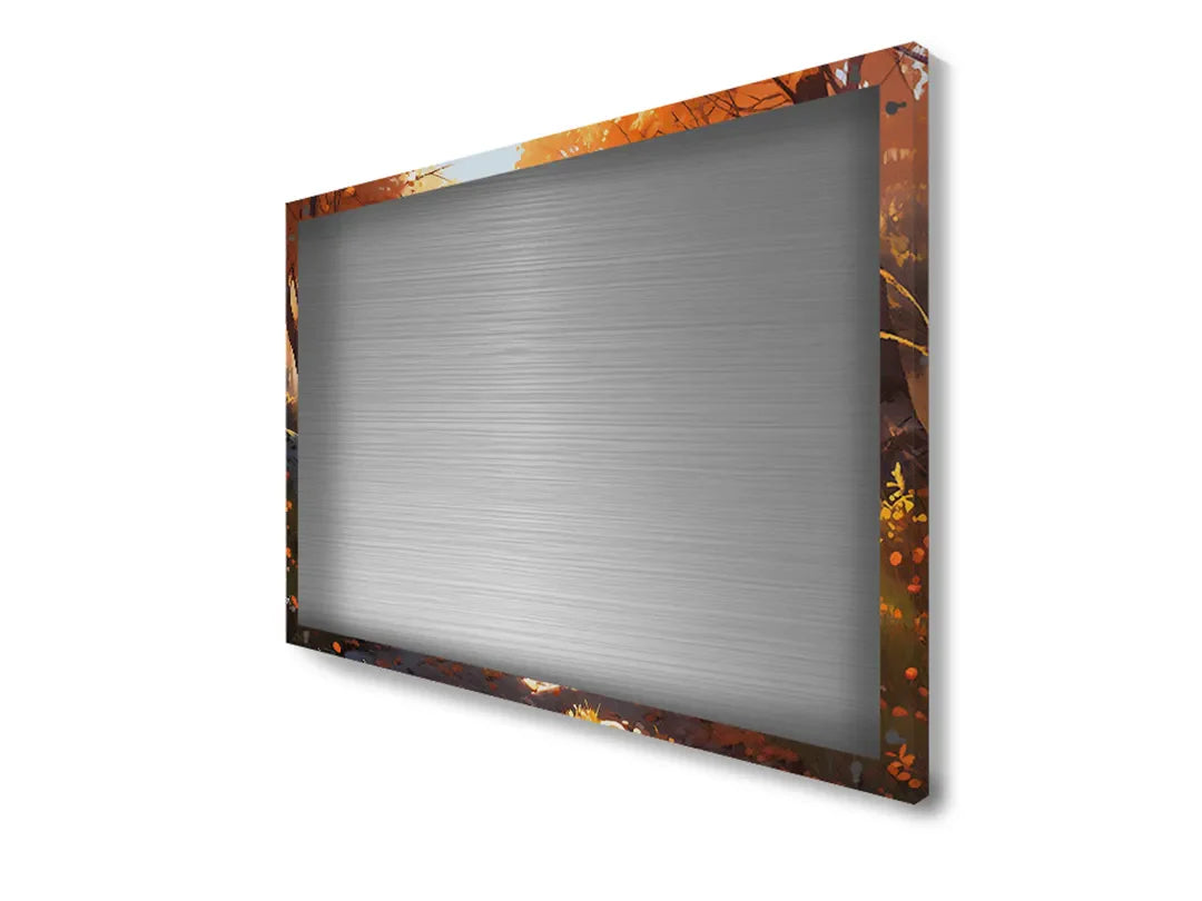 Metalen magneetbord met herfstlandschap – droog uitwisbaar & magnetisch