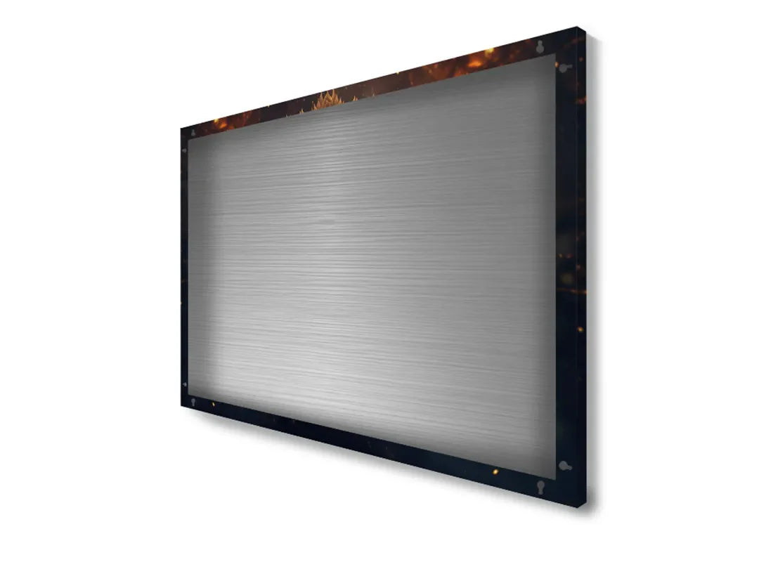 Metalen magneetbord met Boeddha design – droog uitwisbaar & magnetisch