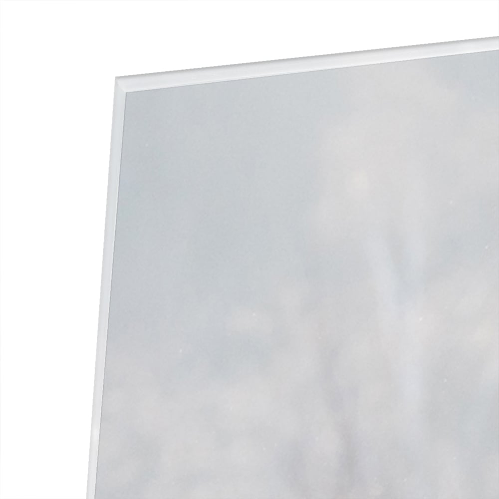 Glazen schilderij met drie tijgers in een moderne woonkamer.