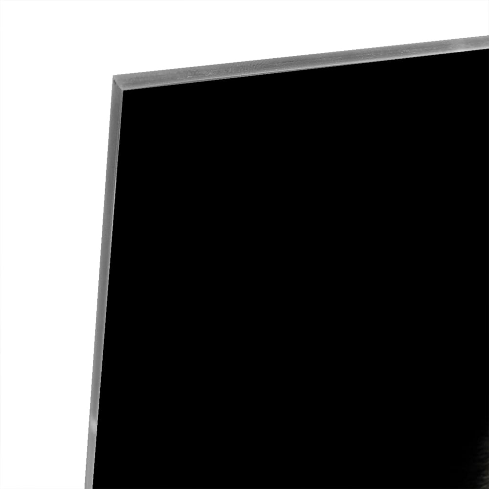 Glas schilderij van een wolf in zwart-wit, perfect voor wanddecoratie.